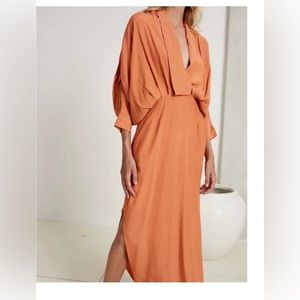 SWF Plunge Maxi Dress